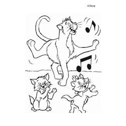 Раскраска: Aristocats (Анимационные фильмы) #26861 - Бесплатные раскраски для печати