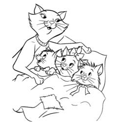 Раскраска: Aristocats (Анимационные фильмы) #26871 - Раскраски для печати