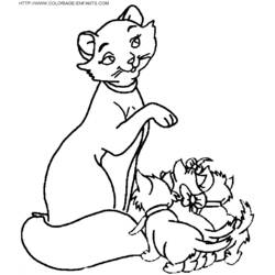 Раскраска: Aristocats (Анимационные фильмы) #26876 - Бесплатные раскраски для печати
