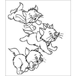 Раскраска: Aristocats (Анимационные фильмы) #26955 - Бесплатные раскраски для печати