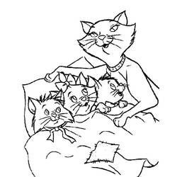 Раскраска: Aristocats (Анимационные фильмы) #26977 - Бесплатные раскраски для печати