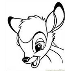 Раскраска: Bambi (Анимационные фильмы) #128699 - Раскраски для печати