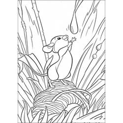 Раскраска: Bambi (Анимационные фильмы) #128749 - Бесплатные раскраски для печати