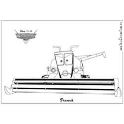 Раскраска: Баньоль (Автомобили) (Анимационные фильмы) #132541 - Раскраски для печати