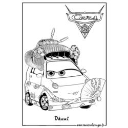 Раскраска: Баньоль (Автомобили) (Анимационные фильмы) #132554 - Раскраски для печати