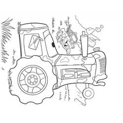 Раскраска: Баньоль (Автомобили) (Анимационные фильмы) #132557 - Раскраски для печати