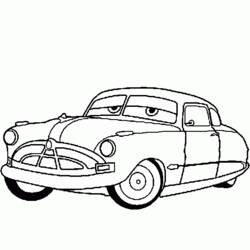 Раскраска: Баньоль (Автомобили) (Анимационные фильмы) #132593 - Раскраски для печати