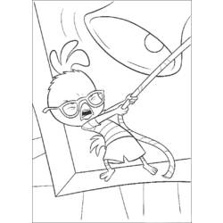 Раскраска: Маленький Цыпленок (Цыпленок Маленький) (Анимационные фильмы) #72684 - Бесплатные раскраски для печати