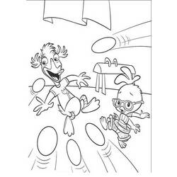 Раскраска: Маленький Цыпленок (Цыпленок Маленький) (Анимационные фильмы) #72957 - Бесплатные раскраски для печати