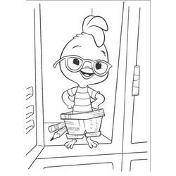 Раскраска: Маленький Цыпленок (Цыпленок Маленький) (Анимационные фильмы) #73016 - Бесплатные раскраски для печати