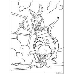 Раскраска: Маленький Цыпленок (Цыпленок Маленький) (Анимационные фильмы) #73057 - Бесплатные раскраски для печати