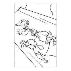 Раскраска: Маленький Цыпленок (Цыпленок Маленький) (Анимационные фильмы) #73093 - Бесплатные раскраски для печати