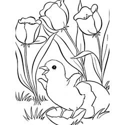 Раскраска: Маленький Цыпленок (Цыпленок Маленький) (Анимационные фильмы) #73127 - Бесплатные раскраски для печати