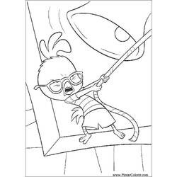 Раскраска: Маленький Цыпленок (Цыпленок Маленький) (Анимационные фильмы) #73255 - Бесплатные раскраски для печати