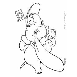 Раскраска: простофиля (Анимационные фильмы) #170570 - Бесплатные раскраски для печати
