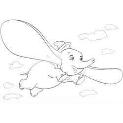 Раскраска: простофиля (Анимационные фильмы) #170601 - Бесплатные раскраски для печати