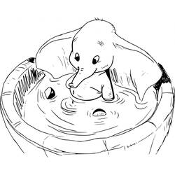 Раскраска: простофиля (Анимационные фильмы) #170608 - Бесплатные раскраски для печати
