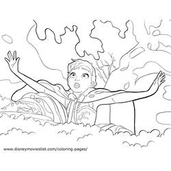Раскраска: Снежная королева (Анимационные фильмы) #71690 - Раскраски для печати