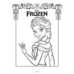 Раскраска: Снежная королева (Анимационные фильмы) #71707 - Раскраски для печати