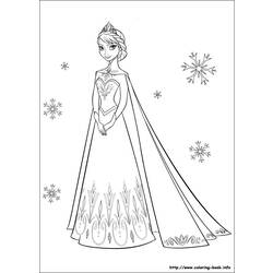 Раскраска: Снежная королева (Анимационные фильмы) #71724 - Раскраски для печати