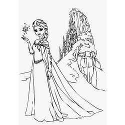 Раскраска: Снежная королева (Анимационные фильмы) #71754 - Раскраски для печати