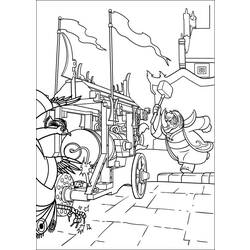Раскраска: Кунг-фу панда (Анимационные фильмы) #73496 - Бесплатные раскраски для печати