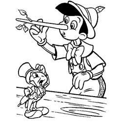 Раскраска: Пиноккио (Анимационные фильмы) #132252 - Раскраски для печати