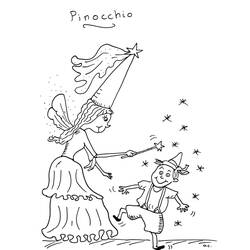 Раскраска: Пиноккио (Анимационные фильмы) #132278 - Бесплатные раскраски для печати