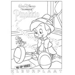 Раскраска: Пиноккио (Анимационные фильмы) #132279 - Раскраски для печати