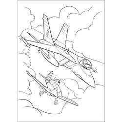 Раскраска: Самолеты (Самолеты) (Анимационные фильмы) #132818 - Раскраски для печати
