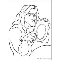 Раскраска: Тарзан (Анимационные фильмы) #131114 - Бесплатные раскраски для печати