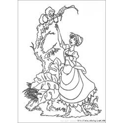 Раскраска: Тарзан (Анимационные фильмы) #131124 - Бесплатные раскраски для печати