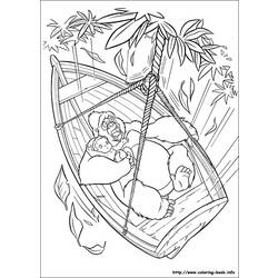 Раскраска: Тарзан (Анимационные фильмы) #131162 - Бесплатные раскраски для печати