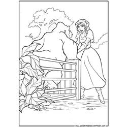 Раскраска: Тарзан (Анимационные фильмы) #131242 - Бесплатные раскраски для печати