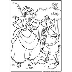 Раскраска: Тарзан (Анимационные фильмы) #131248 - Бесплатные раскраски для печати