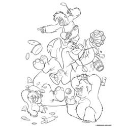 Раскраска: Тарзан (Анимационные фильмы) #131259 - Бесплатные раскраски для печати