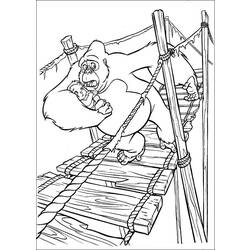 Раскраска: Тарзан (Анимационные фильмы) #131274 - Бесплатные раскраски для печати