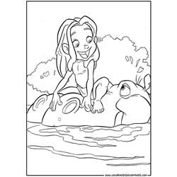 Раскраска: Тарзан (Анимационные фильмы) #131312 - Бесплатные раскраски для печати