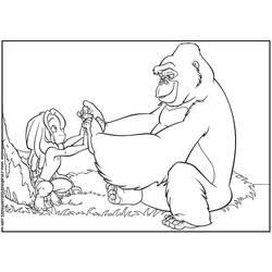 Раскраска: Книга джунглей (Анимационные фильмы) #130057 - Бесплатные раскраски для печати
