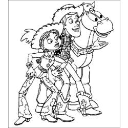 Раскраска: История игрушек (Анимационные фильмы) #72325 - Бесплатные раскраски для печати