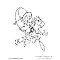 Раскраска: История игрушек (Анимационные фильмы) #72380 - Бесплатные раскраски для печати