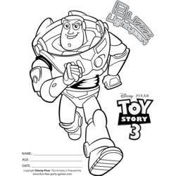 Раскраска: История игрушек (Анимационные фильмы) #72455 - Раскраски для печати