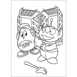 Раскраска: История игрушек (Анимационные фильмы) #72463 - Бесплатные раскраски для печати