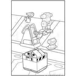 Раскраска: Wall-E (Анимационные фильмы) #132060 - Бесплатные раскраски для печати