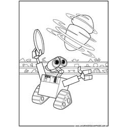 Раскраска: Wall-E (Анимационные фильмы) #132086 - Бесплатные раскраски для печати
