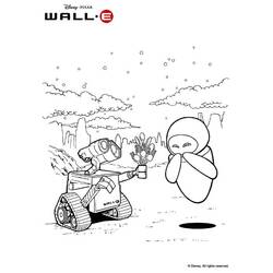 Раскраска: Wall-E (Анимационные фильмы) #132220 - Бесплатные раскраски для печати