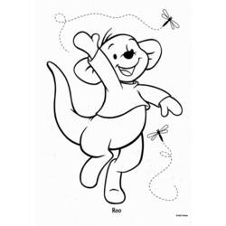 Раскраска: Винни-Пух (Анимационные фильмы) #28667 - Раскраски для печати