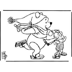 Раскраска: Винни-Пух (Анимационные фильмы) #28861 - Раскраски для печати