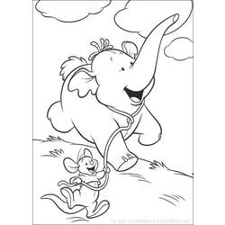 Раскраска: Винни-Пух (Анимационные фильмы) #28865 - Бесплатные раскраски для печати