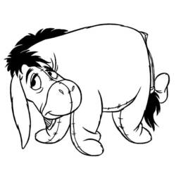 Раскраска: Винни-Пух (Анимационные фильмы) #28884 - Бесплатные раскраски для печати